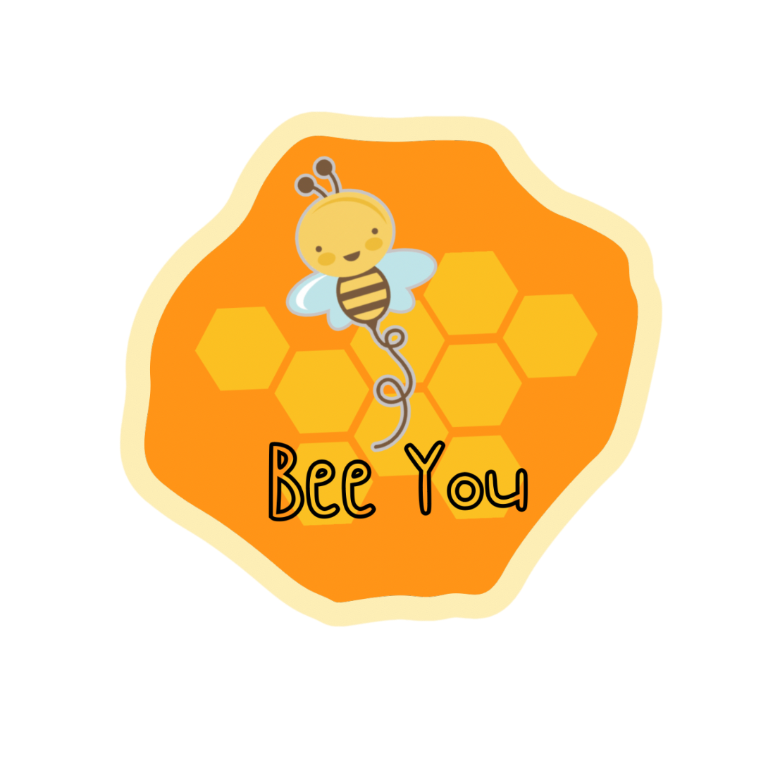 Bee You | Matte Paper Sticker