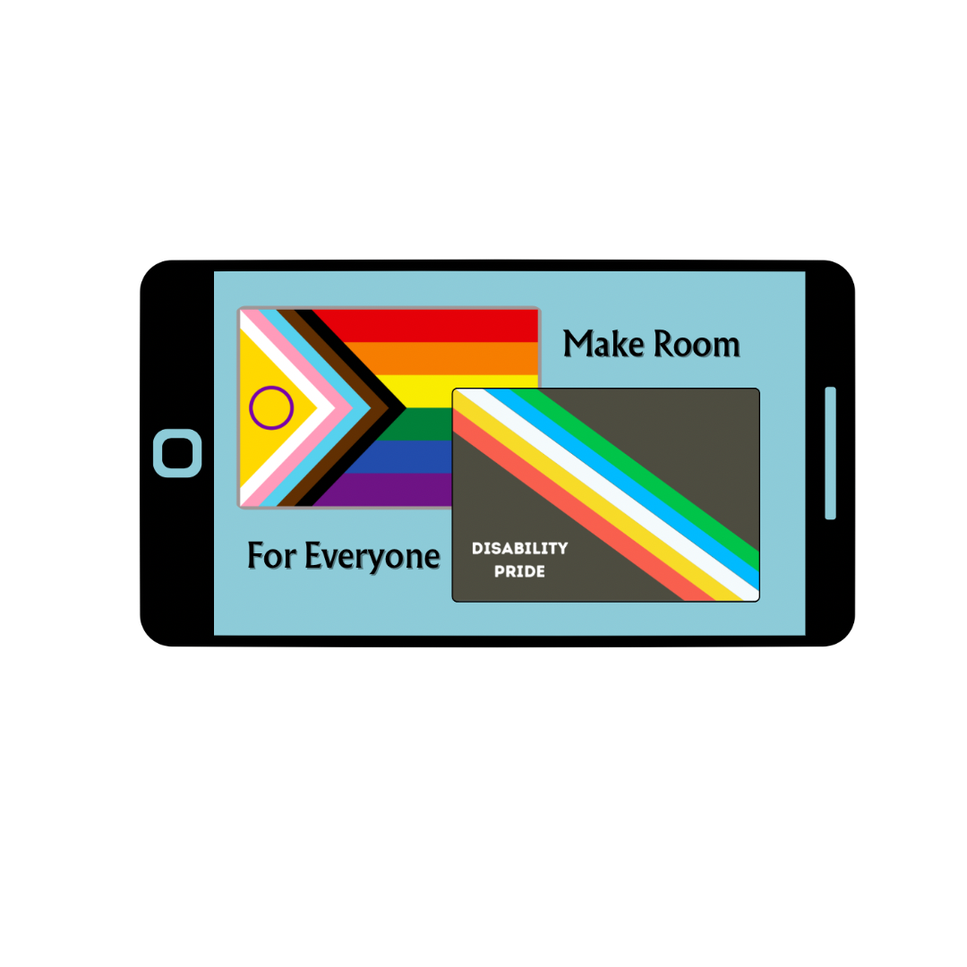 Make Room For Everyone Cellphone | Matte Paper Sticker