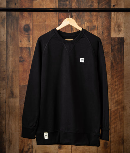 Unisex Raglan Sleeve Sweatshirt - 100% Cotton